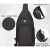 Sac à bandoulière en nylon étanche