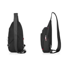 Sac à bandoulière en nylon étanche