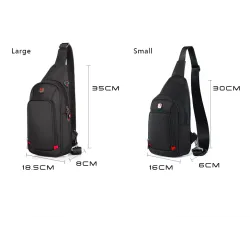 Sac à bandoulière en nylon étanche