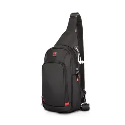 Sac à bandoulière en nylon étanche