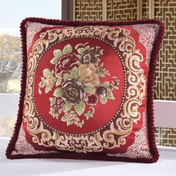 Couvercle de coussin en oreiller broderie britannique 50 * 50cm