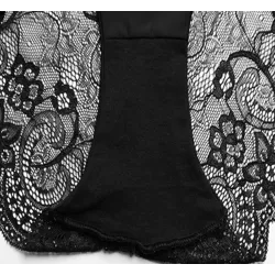 culottes dentelle sexy sans couture coton
