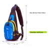 Waterproof nylon chest shoulder bag backpack unisexBags