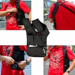 Nylon anti-theft hidden underarm shoulder bagBags