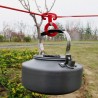 Multifunction outdoor camping aluminum rope hanger buckle 5 pcsTents