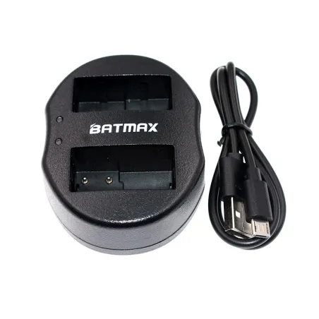 Double chargeur USB pour DMW-BLC12 DMWBLC12 BLC12 BLC12PP Panasonic Lumix FZ1000 FZ200 FZ300 G5