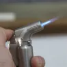 Compact butane turbo jet lighter