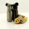 Compact butane turbo jet lighter