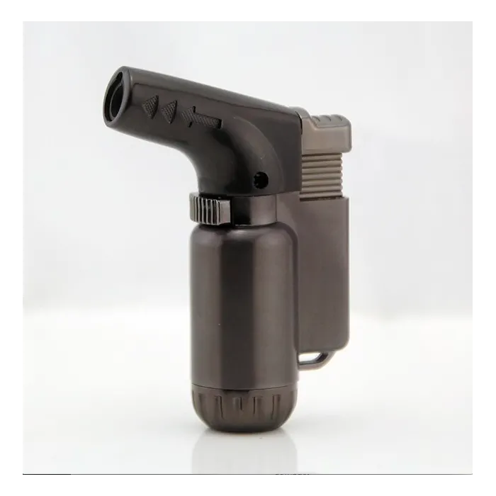 Compact butane turbo jet lighter