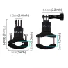 Gopro Hero 5 SJ6000 Xiaomi Yi2 support de support rotatif pour guidon
