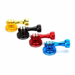 Gopro Hero 6 5 4 3+ Session Sj4000 Xiaomi Yi Action Caméra aluminium pouce trépied adaptateur