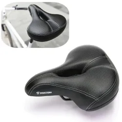 Selle de siège à vélo souple large pour VTT