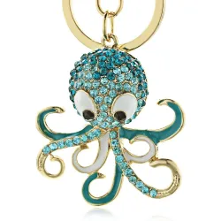 Porte-clés Crystal octopus - keyring