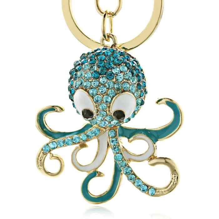 Porte-clés Crystal octopus - keyring