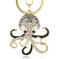 Porte-clés Crystal octopus - keyring