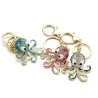 Porte-clés Crystal octopus - keyring