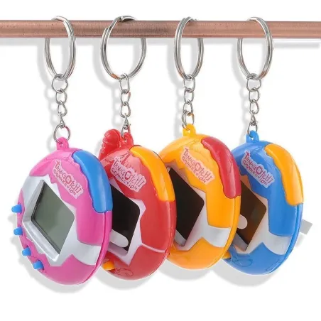 Virtual cyber animal électronique toy keychain