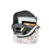 USB école de chargement backpack toile 3 pcs set