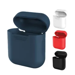 Pomme AirPods écouteurs silicone doux boîtier ultra mince
