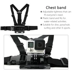 GoPro Hero & Xiaomi Yi GP27 réglable ceinture bandoulière trépied montage