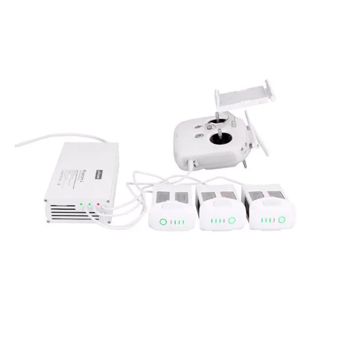 DJI Phantom 4 batterie & émetteur 4 en 1 chargeur parallèle multi intelligent