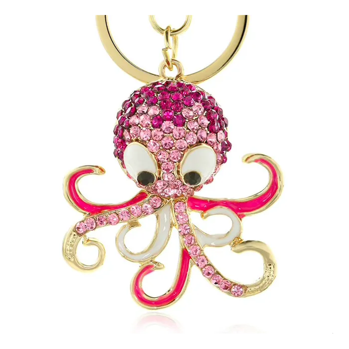 Porte-clés Crystal octopus - keyring