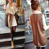 Slim autumn winter leather vestJackets