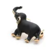 éléphant noir - broche