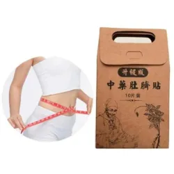 Slimming navel autocollants perdre du poids graisse brûlures patchs 10 pcs