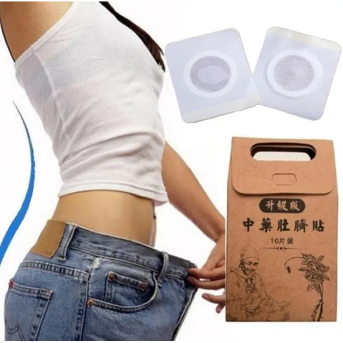 Slimming navel autocollants perdre du poids graisse brûlures patchs 10 pcs