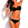 Bague en métal poussoir ensemble bikini