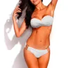 Bague en métal poussoir ensemble bikini
