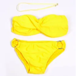Bague en métal poussoir ensemble bikini