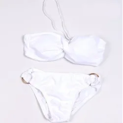 Bague en métal poussoir ensemble bikini