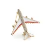 Brooch d'avion en cristal