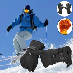 Gants chauffants pour batteries étanches hiver