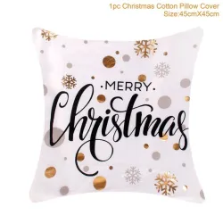 Coussin oreiller de Noël - coton 45 * 45 cm