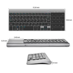 Mini clavier sans fil avec touchpad - Air Mouse Android Box - PC Windows