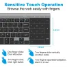 Mini clavier sans fil avec touchpad - Air Mouse Android Box - PC Windows