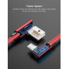 Câble de charge micro USB de type L