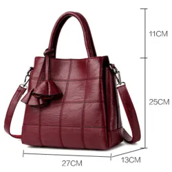 Sac à bandoulière en cuir véritable