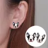 French Bulldog - stud earringsEarrings