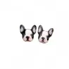 Bulldog français - boucles d'oreilles