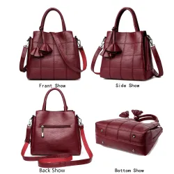 Sac à bandoulière en cuir véritable