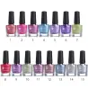 Effet miroir - vernis à ongles métalliques 6 ml