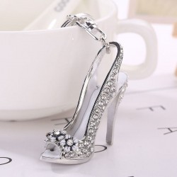 Crystal high heel shoe - keychainKeyrings