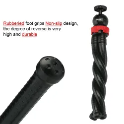 Portable flexible octopus mini trépied porte-appareil photo selfie stick