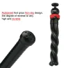 Portable flexible octopus mini trépied porte-appareil photo selfie stick