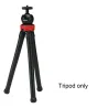 Portable flexible octopus mini trépied porte-appareil photo selfie stick
