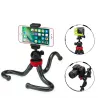 Portable flexible octopus mini trépied porte-appareil photo selfie stick